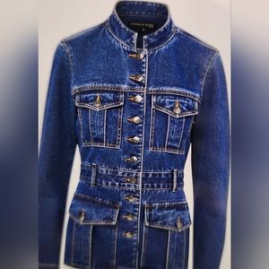 Veronica Beard Tika Denim Jacket Size 2